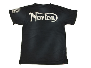 NORTON　コーデュロイシャツ　ＸＸＬ  黒　フロントあて布