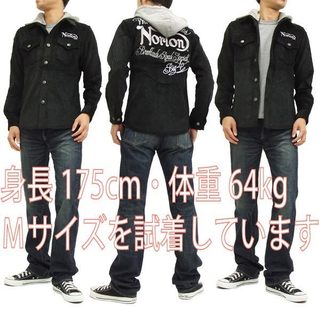 ノートンモーターサイクル コーデュロイシャツJKT 53N1500